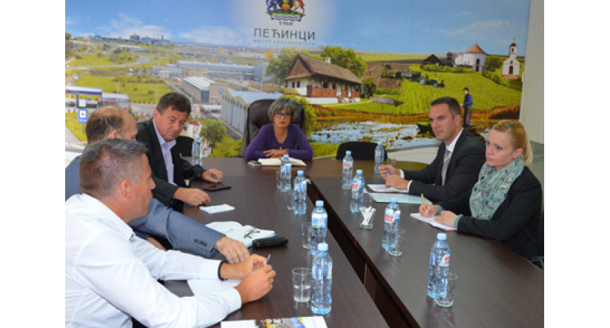 Poseta pokrajinskog sekretara Ognjena Bjelića Opštini Pećinci